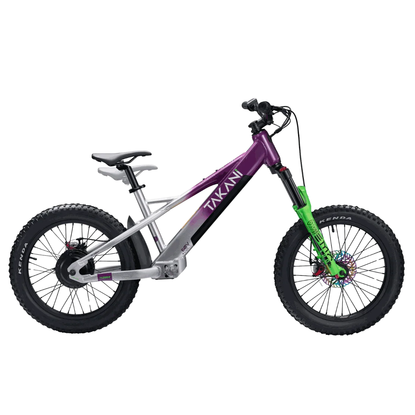 TAKANI Electric Balance Bike TK2060 20 inch off-road electric bike for teens with chunky tires and hydraulic suspension