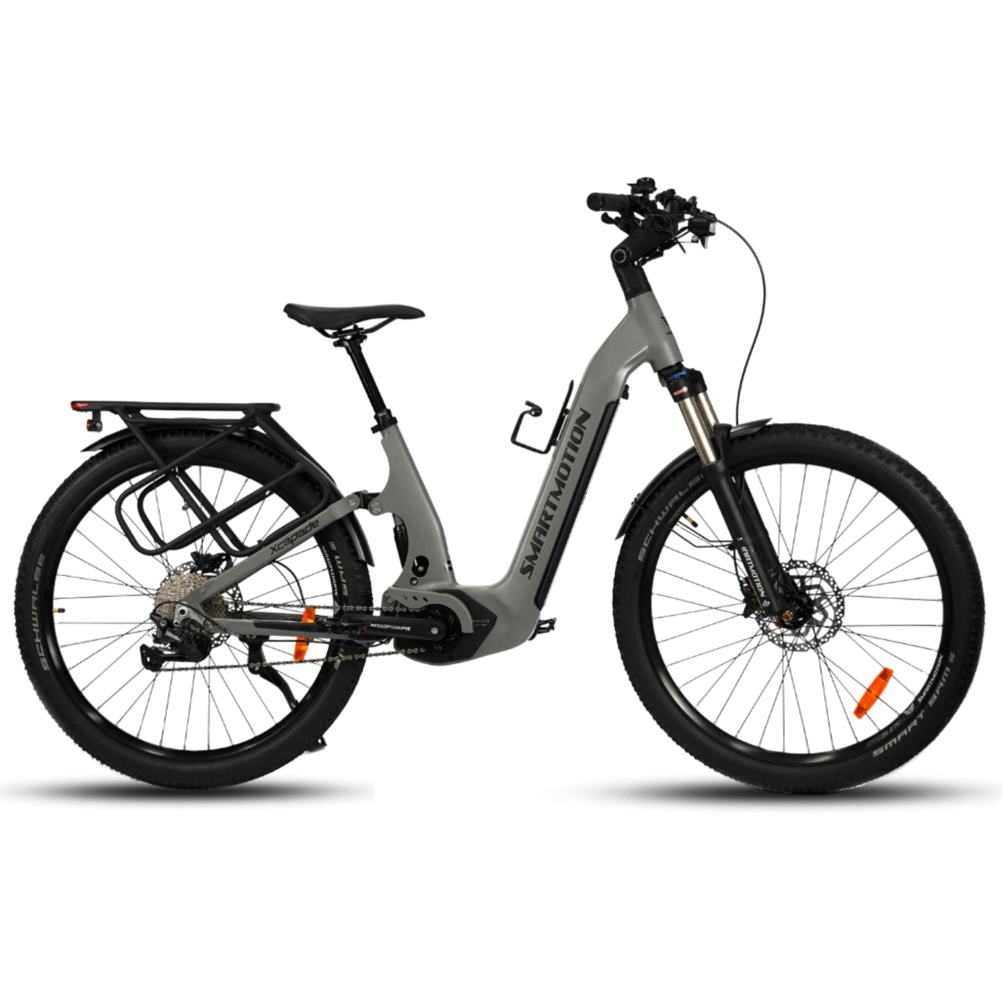 Full Suspension Step Through Fat Tire Ebike Smartmotion Xcapade
