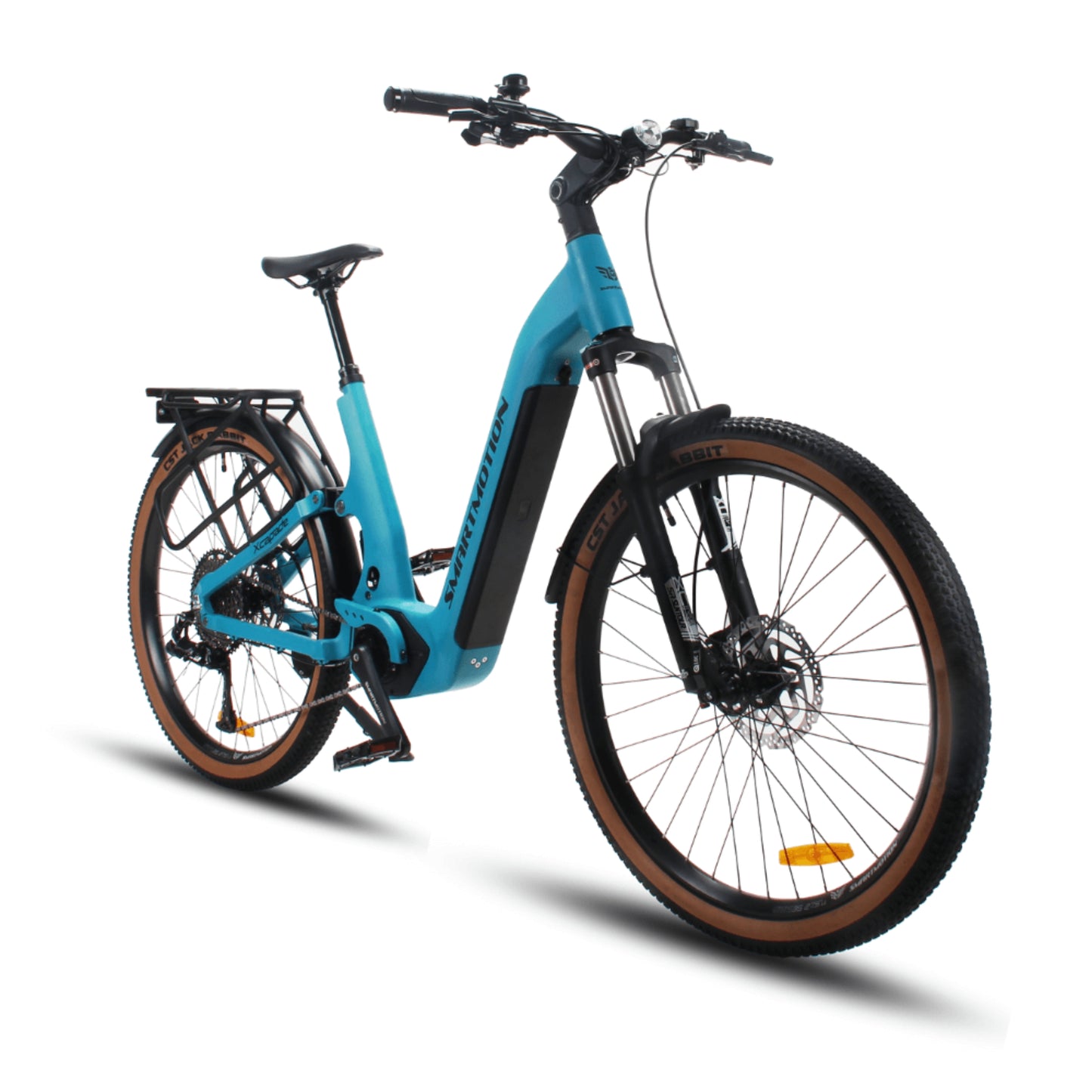Smartmotion Xcapade Step-through e-bike with Dual Suspension