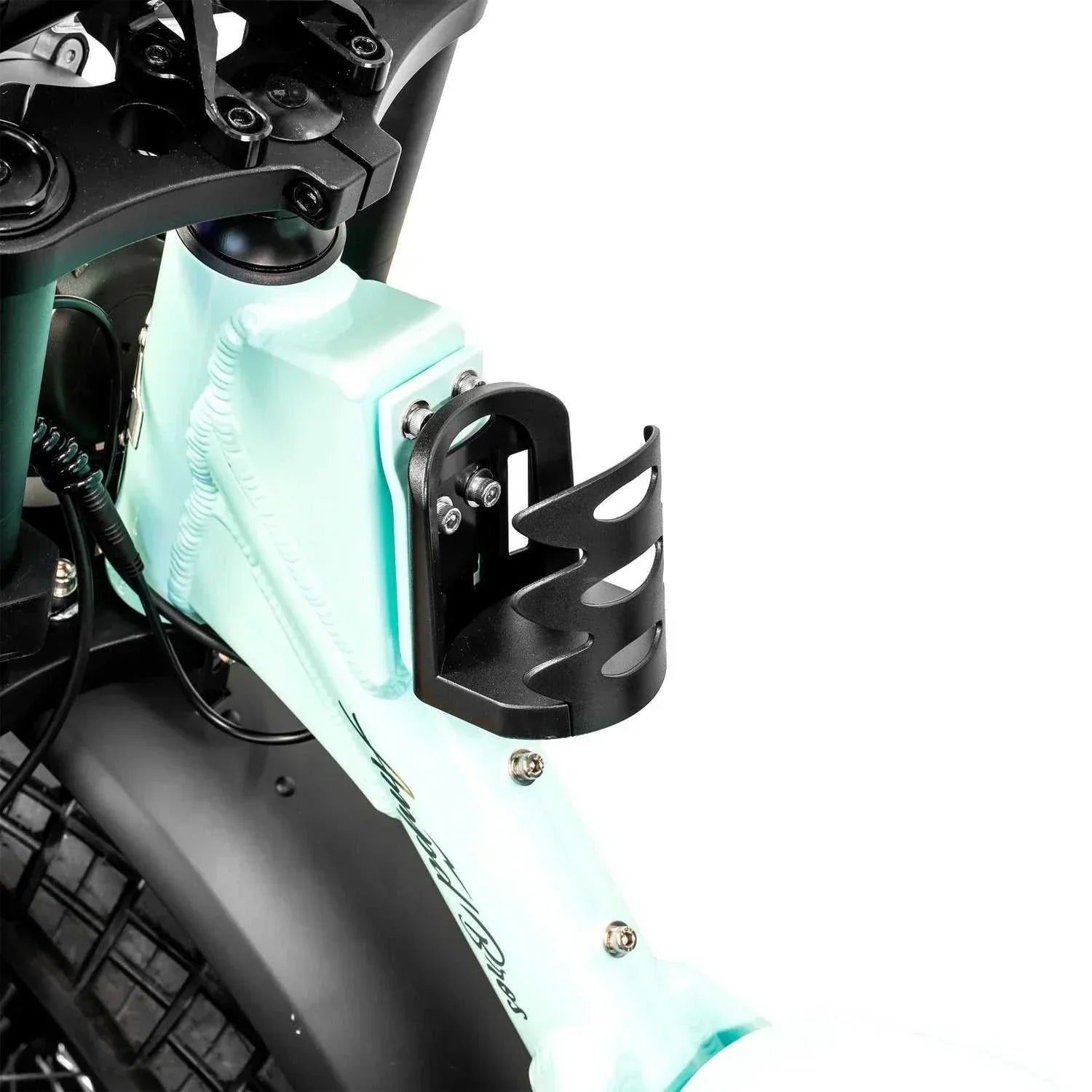 Ampd Bros ACE-S PRO Step-Through dual suspension electric bike with fat tires and advanced hydraulic disc brakes